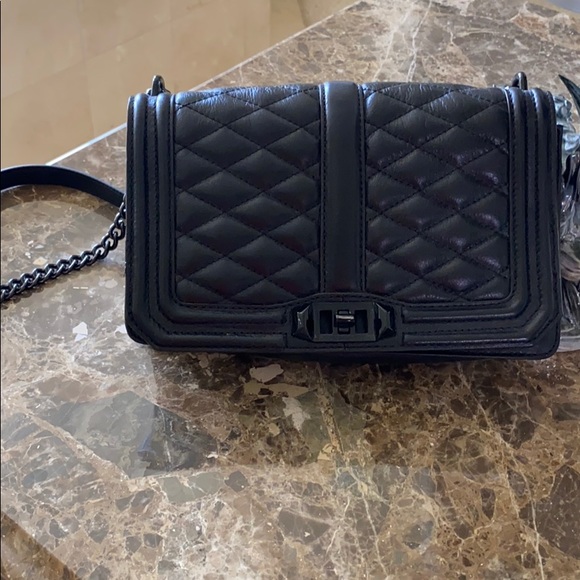 Rebecca Minkoff Handbags - Rebecca minkoff NWOT black quilted leather purse